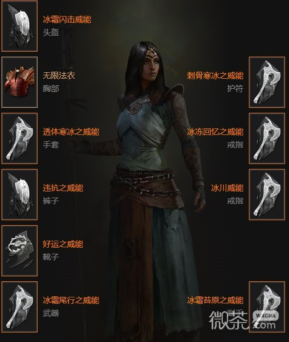 暗黑破坏神4后期冰法BD配置参考攻略