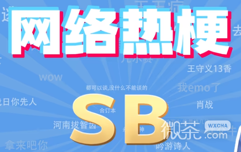SB是什么梗详情