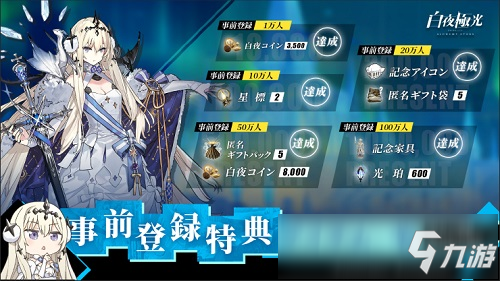 《白夜极光》预约奖励有什么