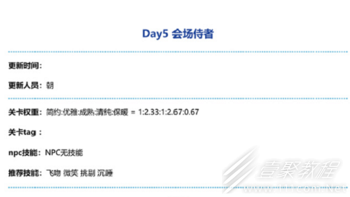 奇迹暖暖会场侍者高分搭配一览