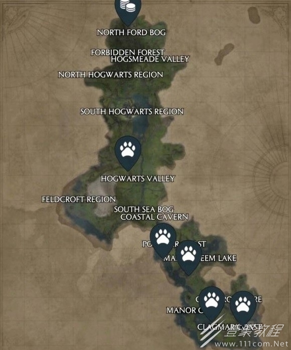 霍格沃茨之遗球遁鸟位置介绍