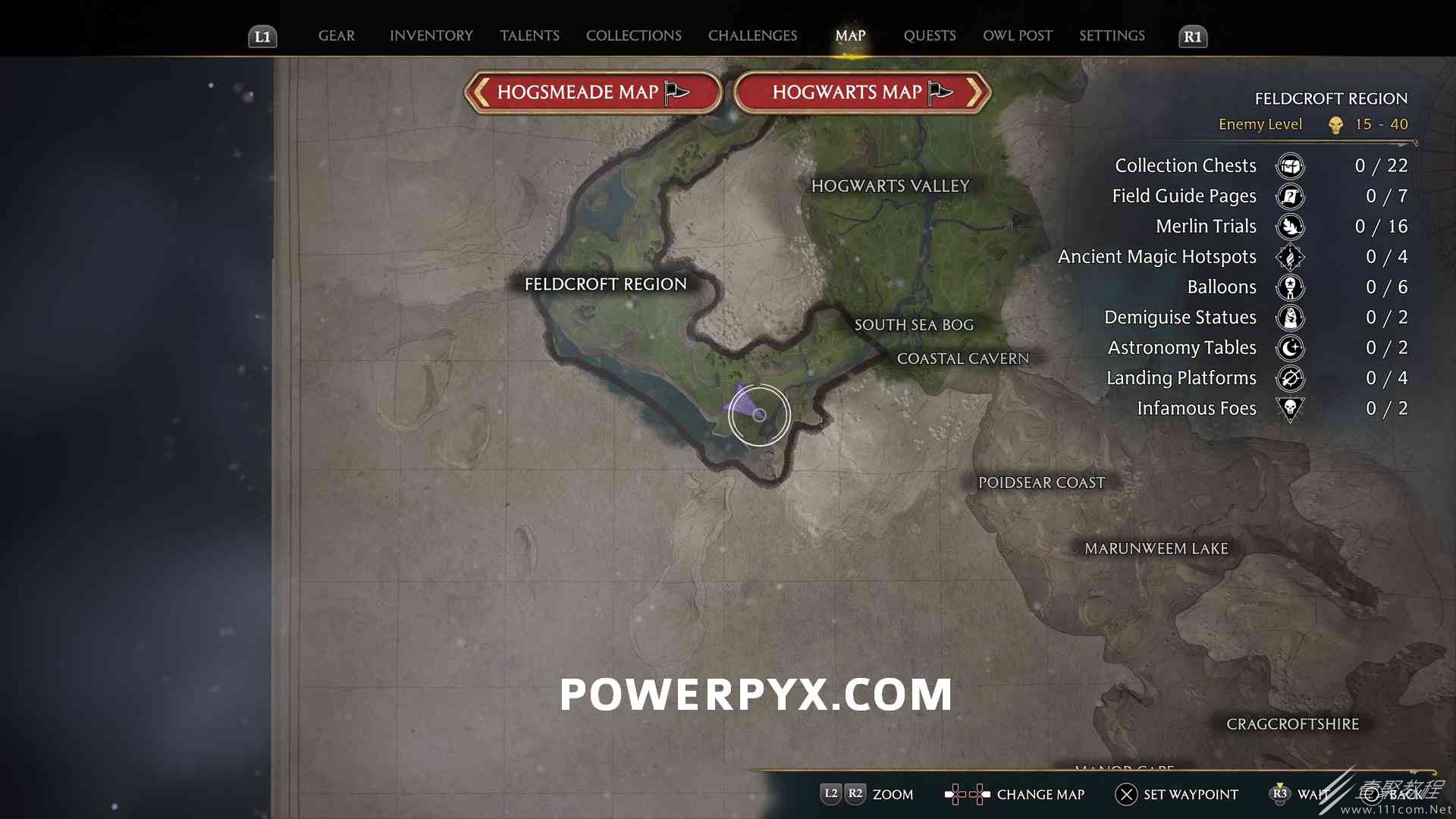 霍格沃茨之遗费尔德克罗夫特战斗竞技场位置介绍