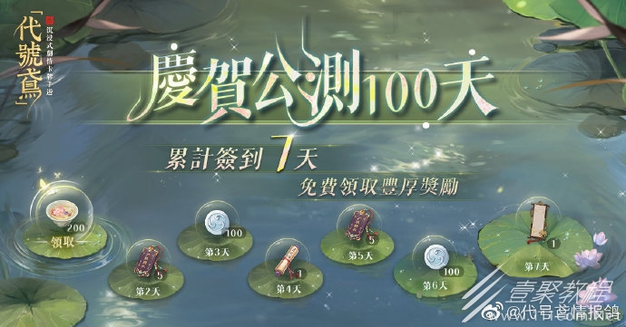 代号鸢庆贺公测100天活动说明