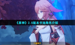 《原神》2.5版本卡池角色介绍