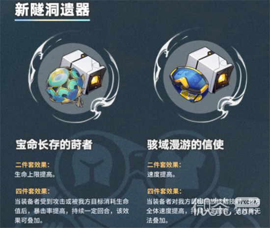 崩坏星穹铁道1.2版本新遗器套装一览