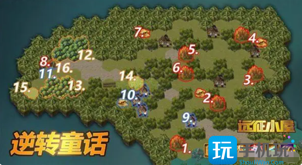 剑与远征逆转童话怎么过逆转童话通关路线图