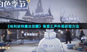 《哈利波特魔法觉醒》落雪之声外观获取方法