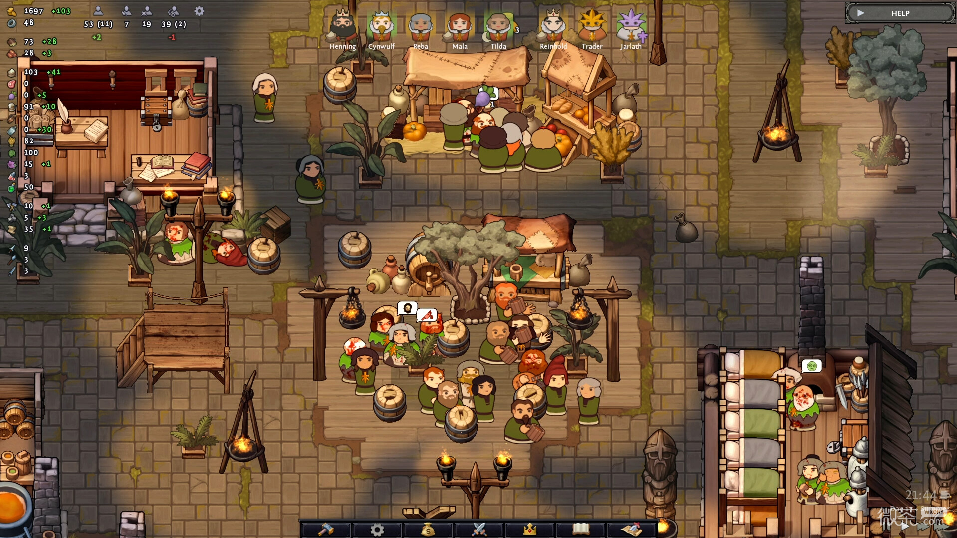 中世纪王国模拟游戏诺兰德公布一览