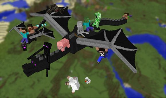 《我的世界传奇》四个首领位置