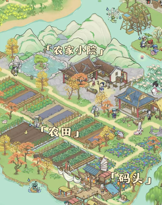 解忧小村落海域怎么玩解忧小村落海域解锁一览