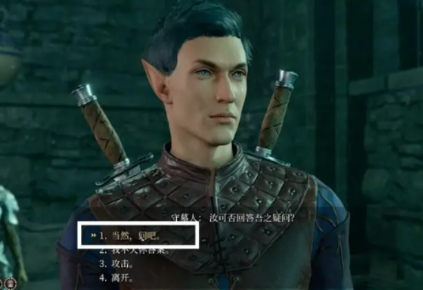 《博德之门3》守墓人问答攻略