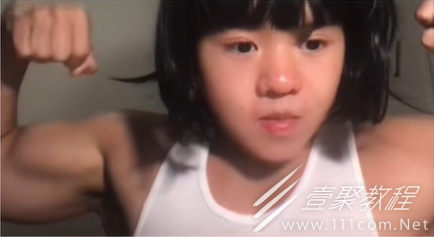 肌肉小女孩梗是什么意思