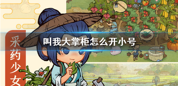 叫我大掌柜怎么开小号