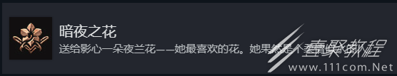 博德之门3暗夜之花奖杯成就指南
