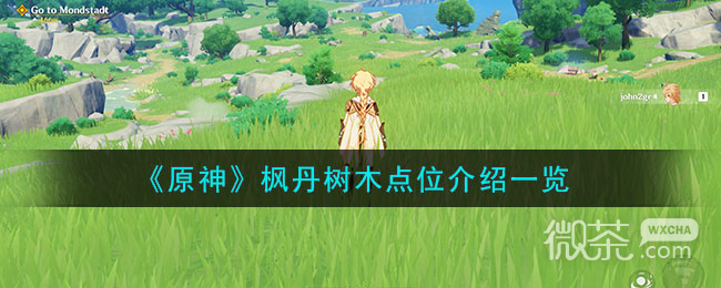 原神4.0枫丹树木位置一览