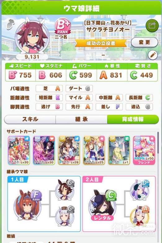 闪耀优俊少女樱花千代王培育攻略分享