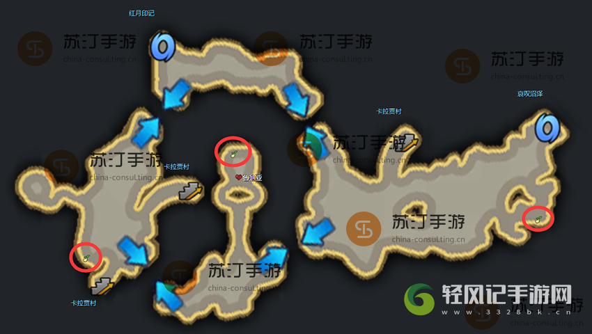 命运方舟亡者峡谷摩可可在哪