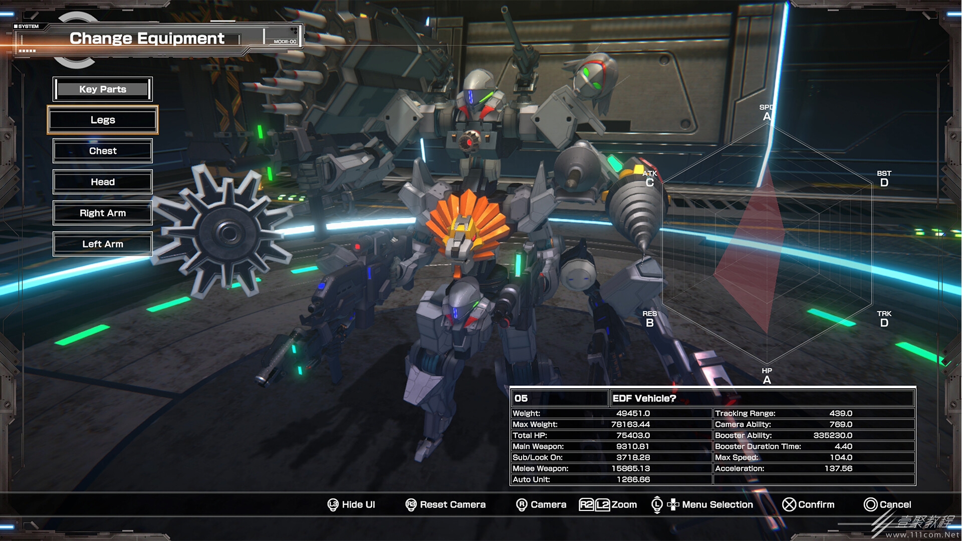 第三人称机甲战斗新作定制机甲战争在steam上架