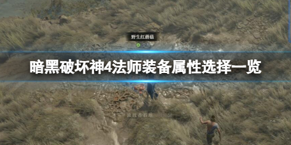 《暗黑破坏神4》法师装备属性怎么选？法师装备属性选择一览