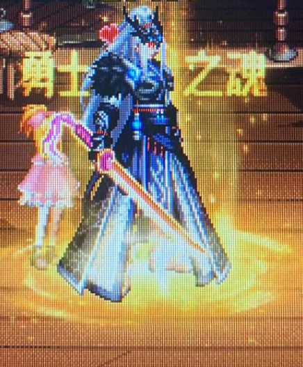 地下城与勇士勇士之魂光环外观展示