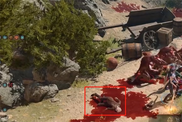 《博德之门3》让人倒地的方法