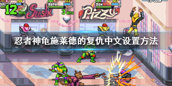 《忍者神龟施莱德的复仇》中文怎么设置？中文设置方法
