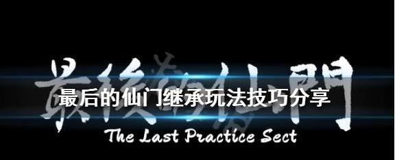 最后的仙门继承技巧及建议分享