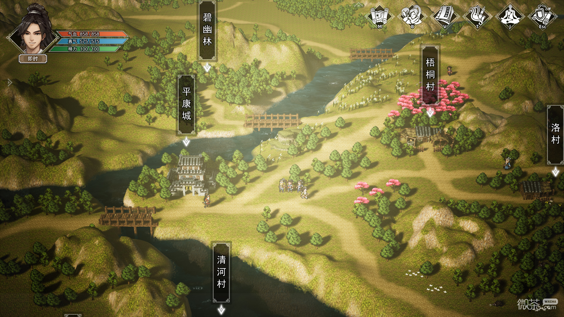 逸剑风云决如何在大地图显示地点名称详情