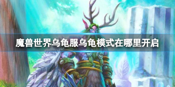 《魔兽世界》乌龟服乌龟模式开启位置介绍