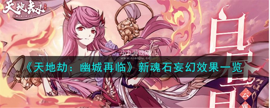 天地劫幽城再临新魂石妄幻效果是什么