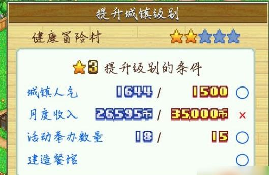 《冒险村物语》提高月度收入方法
