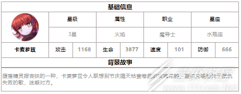第七史诗卡迈萝兹怎么样