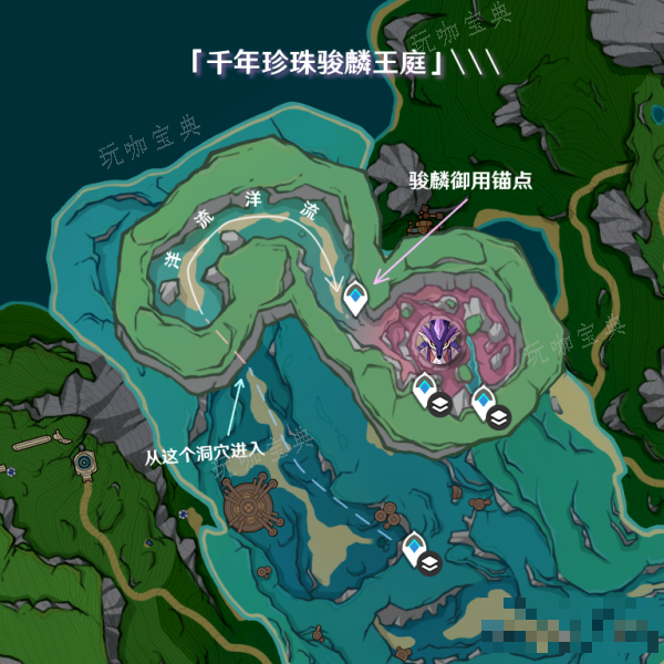 《原神》千年珍珠骏麟位置一览