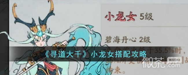 寻道大千小龙女搭配攻略分享