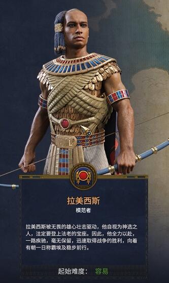 《全面战争法老》各派系领袖介绍