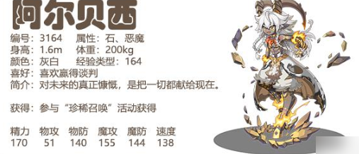 洛克王国阿尔贝西怎样