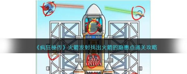疯狂梗传火箭发射找出火箭的隐患点通关攻略