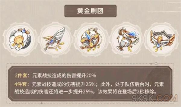 原神水神圣遗物推荐大全攻略