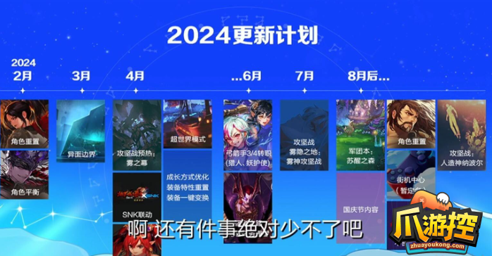 DNF2024更新计划是什么