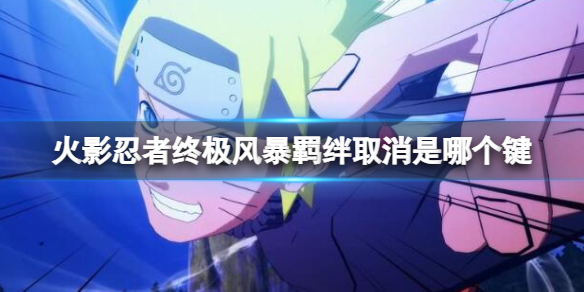 《火影忍者终极风暴羁绊》取消是哪个键？