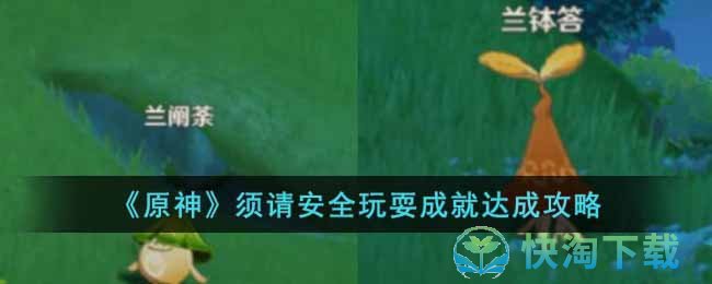 《原神》须请安全玩耍成就策略