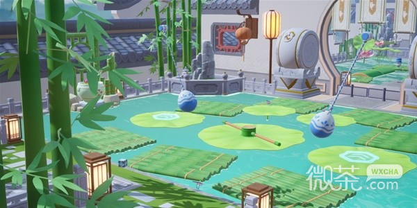 元梦之星水墨竹筏地图指南分享
