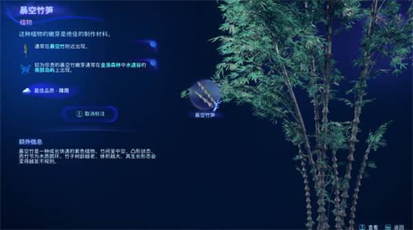 《阿凡达潘多拉边境》暴空竹笋位置介绍
