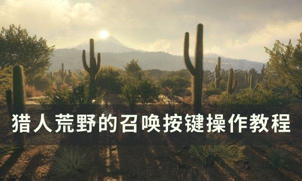《猎人荒野的召唤》按键怎么操作？按键操作教程