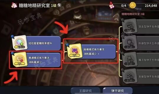 《冲呀饼干人王国》地精研究室优先点亮建议