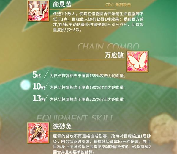 白夜极光厘青技能是什么