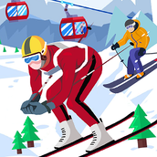 雪地酷跑游戏最新版