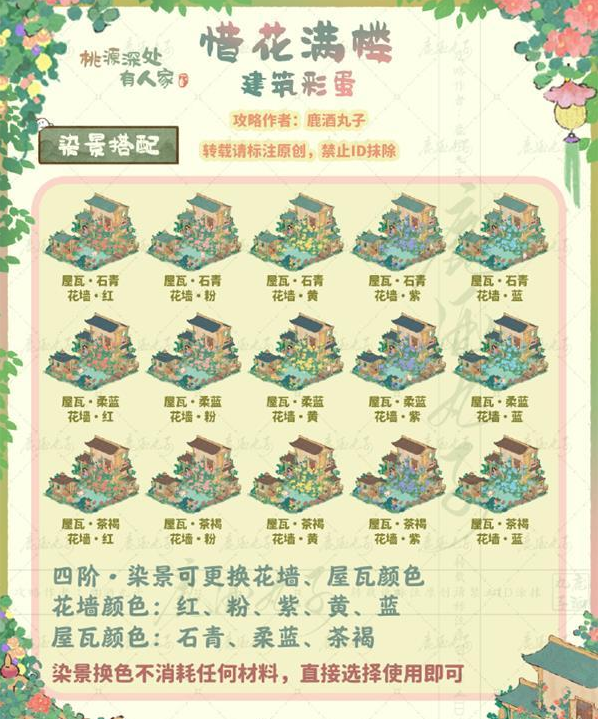 《桃源深处有人家》惜花满楼攻略合集