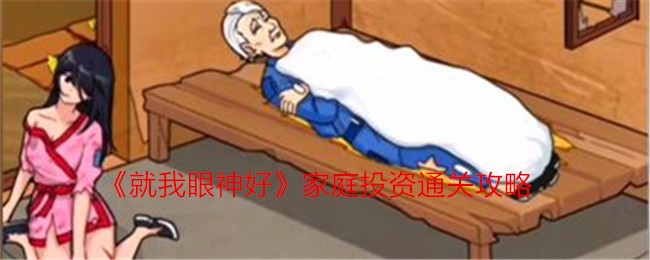《就我眼神好》家庭投资改善老人生活通关攻略