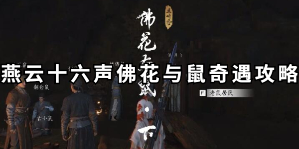 燕云十六声佛花与鼠奇遇怎么做